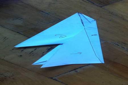飞108000千米的纸飞机怎么叠