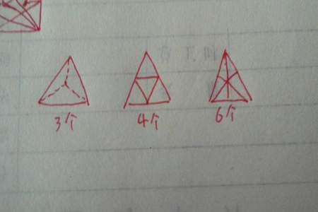 把任意一个三角形分成四等分，可以怎么分