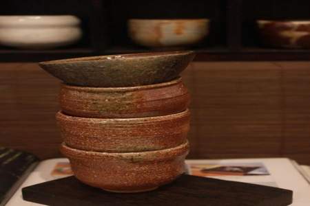 日本的柴窑烧小陶片有什么用