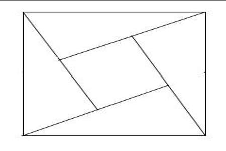 怎么把长方形分成最小的正方形