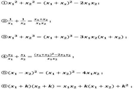 数学里的韦达定理是什么